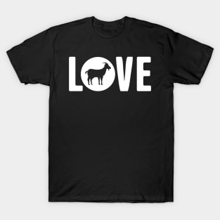 LOVE – Goat Design T-Shirt